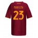 AS Roma Gianluca Mancini #23 Hjemmedrakt Dame 2025-26 Kortermet